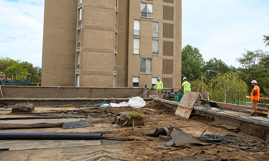 Brook Hhouse Condominiums Elevated Parking Deck